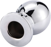 Fixxx - Holle Anaal Plug - Aluminium - Zilver - Twee Maten-Laced-up.nl