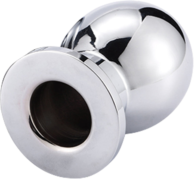 Fixxx - Holle Anaal Plug - Aluminium - Zilver - Twee Maten-Laced-up.nl