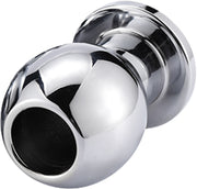 Fixxx - Holle Anaal Plug - Aluminium - Zilver - Twee Maten-Laced-up.nl