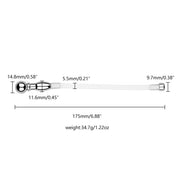 Fixxx - Holle Flexibele Penis Plug met Dopje - Lengte 175 mm - Zilver-Laced-up.nl