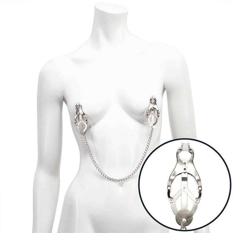 Fixxx - Japanse Clover Tepelklemmen met Ketting-Laced-up.nl
