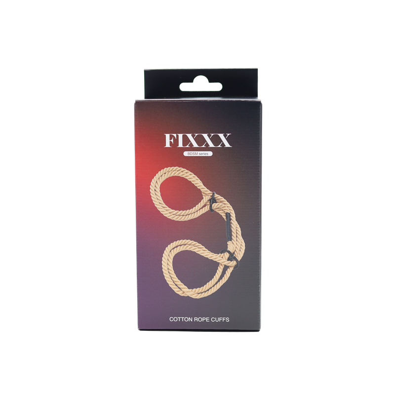 Fixxx - Katoenen Touw Handboeien - Naturel-Erotiekvoordeel.nl
