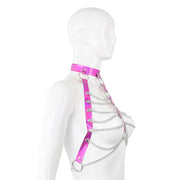 Fixxx - Kettingen Top - Lakleer - One Size - Reflection - Roze-Laced-up.nl