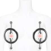 Fixxx - Metalen Ronde Tepelklemmen met Schroef - 2 stuks-Laced-up.nl
