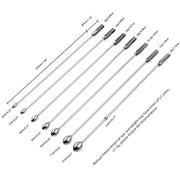 Fixxx - Penis Plug met Verdikking - RVS - Zilver - Diverse Diameters-Laced-up.nl