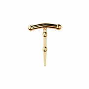 Fixxx - Penisplug met Twee Bolletjes - Diameter 5-8 mm - Goud-Laced-up.nl