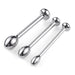 Fixxx - Rosebud Penis Plug Set - 3 stuks - Zilver-Laced-up.nl