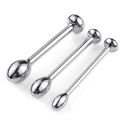 Fixxx - Rosebud Penis Plug Set - 3 stuks - Zilver-Erotiekvoordeel.nl