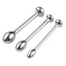 Fixxx - Rosebud Penis Plug Set - 3 stuks - Zilver-Laced-up.nl