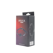 Fixxx - Silicone Ball Gag - Black-Laced-up.nl