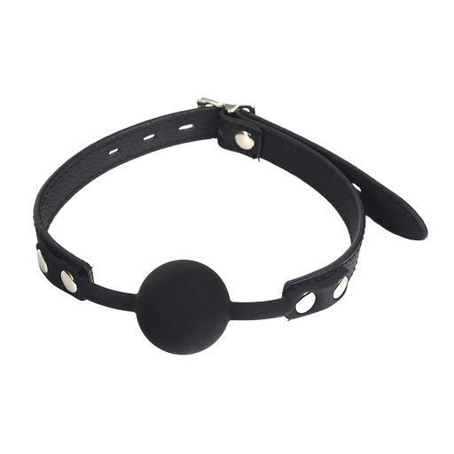 Fixxx - Ball gag en silicone - Noir-Laced-up.nl