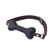 Fixxx - Silicone Dog Bone Gag - Black-Laced-up.nl