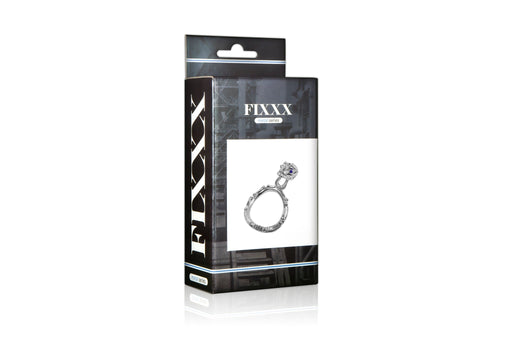 Fixxx - Skeleton Head Cockring - Zilver - Twee Diameters-Laced-up.nl