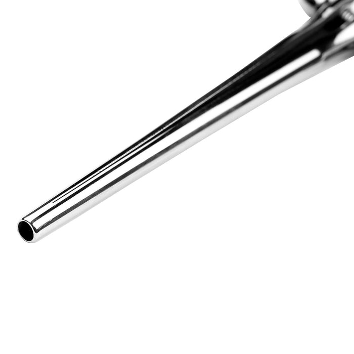 Fixxx - Spreidende Penis Plug met Schroef - 6 mm - Zilver-Laced-up.nl