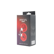 Fixxx - Super Fluffy Handboeien met Bont - Rood-Erotiekvoordeel.nl