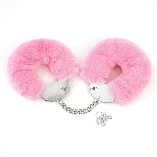 Fixxx - Super Fluffy Handboeien met Bont - Roze-Erotiekvoordeel.nl