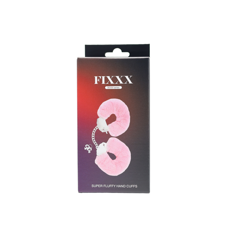 Fixxx - Super Fluffy Handboeien met Bont - Roze-Erotiekvoordeel.nl
