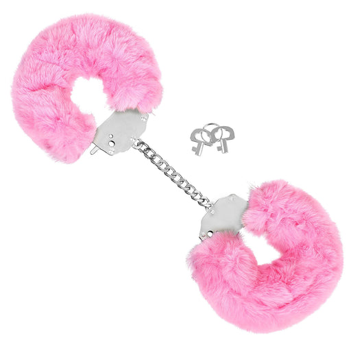 Fixxx - Super Fluffy Handboeien met Bont - Roze-Erotiekvoordeel.nl