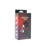 Fixxx - Super Fluffy Handboeien met Bont - Zwart-Erotiekvoordeel.nl