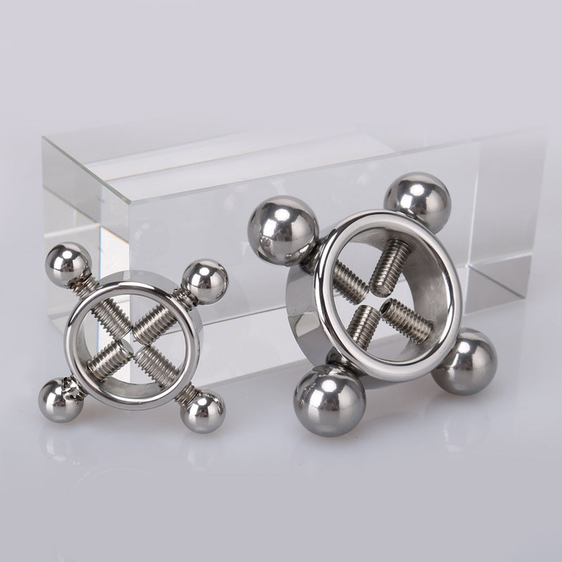 Fixxx - Tepelklemmen Set met 4 Schroeven - Zilver-Laced-up.nl