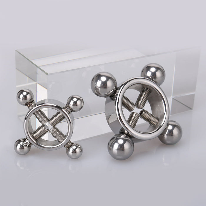 Fixxx - Tepelklemmen Set met 4 Schroeven - Zilver-Laced-up.nl