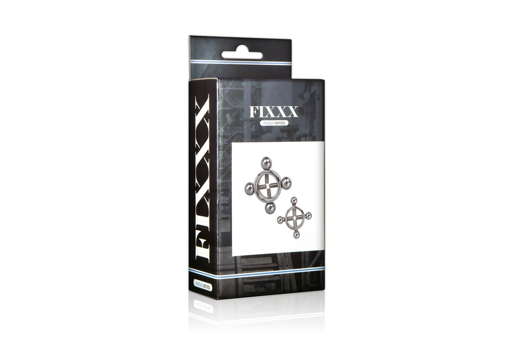 Fixxx - Tepelklemmen Set met 4 Schroeven - Zilver-Laced-up.nl