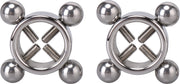 Fixxx - Tepelklemmen Set met 4 Schroeven - Zilver-Laced-up.nl