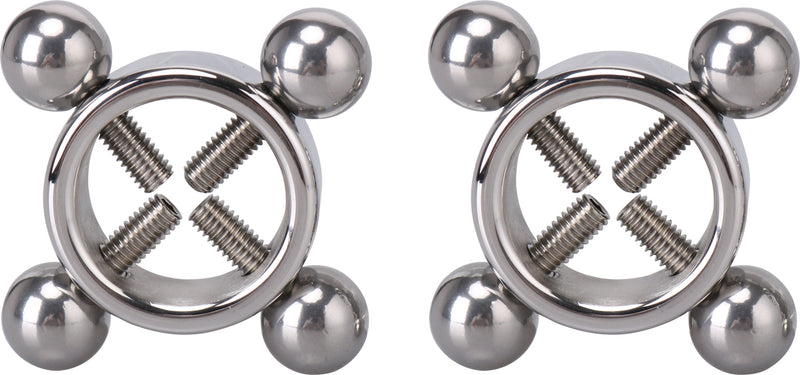 Fixxx - Tepelklemmen Set met 4 Schroeven - Zilver-Laced-up.nl