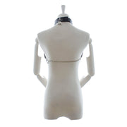 Fixxx - Verstelbare Kettingen Top - PU-Leer - One Size - Zwart-Laced-up.nl