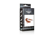 Fixxx - Zweep - Flogger - PU Leer - Slangenleer Print - Bruin-Laced-up.nl
