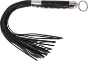 Fixxx - Zweep - Flogger - PU Leer - Slangenleer Print - Zwart-Laced-up.nl