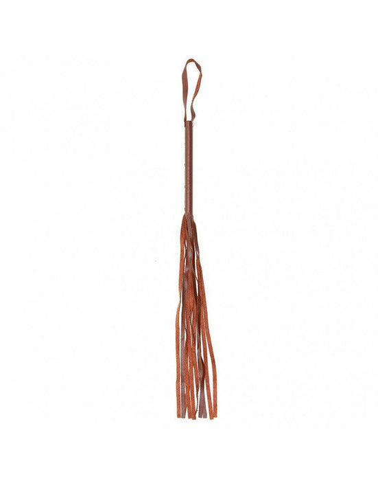 Rimba - Flogger Zweep 62 cm - Bruin-Laced-up.nl