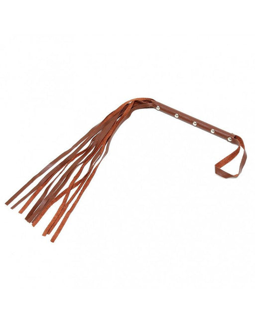 Rimba - Flogger Zweep 62 cm - Bruin-Laced-up.nl