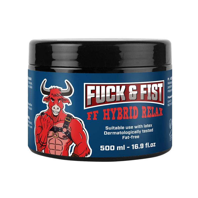 Fuck&Fist Cream - Lubrifiant hybride Relax pour fisting et sodomie - 500 ml - Laced-up.nl