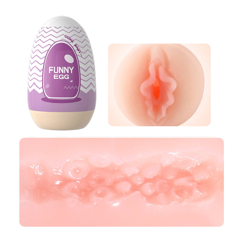 Funny Egg Collection - Mini Masturbator - 6 pieces - Laced-up.nl