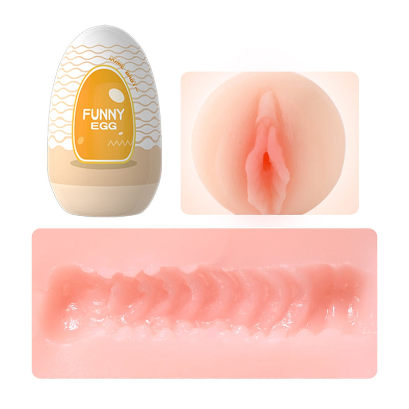 Funny Egg Collection - Mini Masturbator - 6 pieces - Laced-up.nl