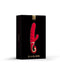 G-Vibe - G-Candy - Mini Geribbelde Rabbit Vibrator - Rood-Laced-up.nl