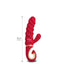 G-Vibe - G-Candy - Mini Geribbelde Rabbit Vibrator - Rood-Laced-up.nl