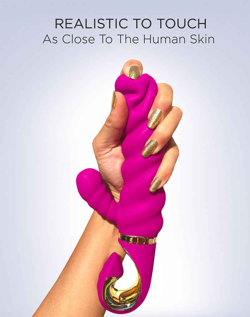 G-Vibe - G-Candy - Rabbit Vibrator - Roze-Erotiekvoordeel.nl