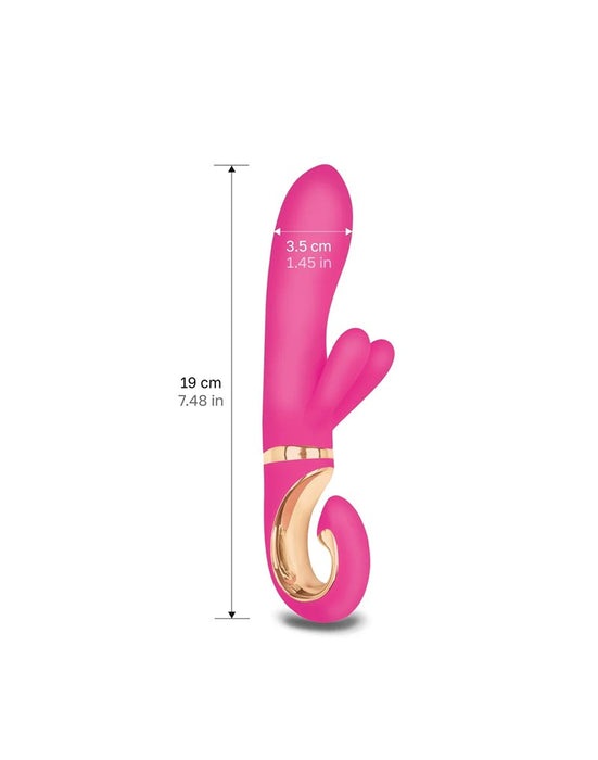 G-Vibe - G-Rabbit - Mini Rabbit Vibrator - Roze-Laced-up.nl