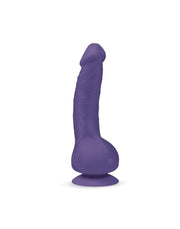 G-Vibe - G-Real2 - Vibrerende Dildo Met Zuignap - Paars-Laced-up.nl
