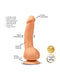 G-Vibe - G-Real - Mini Vibrerende Dildo - 3 x 18 cm - Lichte huidskleur-Laced-up.nl