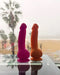 G-Vibe - G-Real - Mini Vibrerende Dildo - 3 x 18 cm - Lichte huidskleur-Laced-up.nl