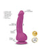 G-Vibe - G-Real - Mini Vibrerende Dildo - Fuchsia Roze-Laced-up.nl
