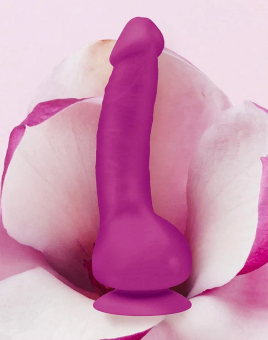 G-Vibe - G-Real - Mini Vibrerende Dildo - Fuchsia Roze-Laced-up.nl