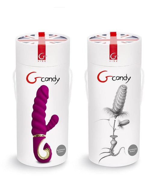 G-Vibe - G-Candy - Rabbit Vibrator - Roze-Laced-up.nl