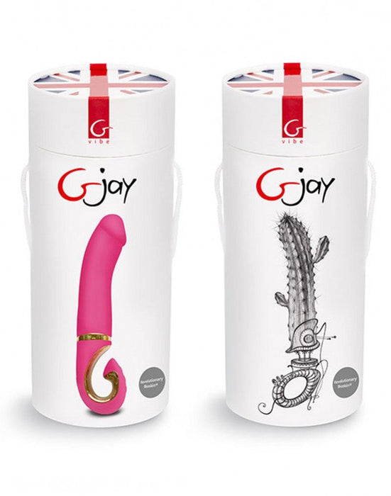 G-Vibe - G-Jay - Bioskin Vibrator - Roze-Laced-up.nl