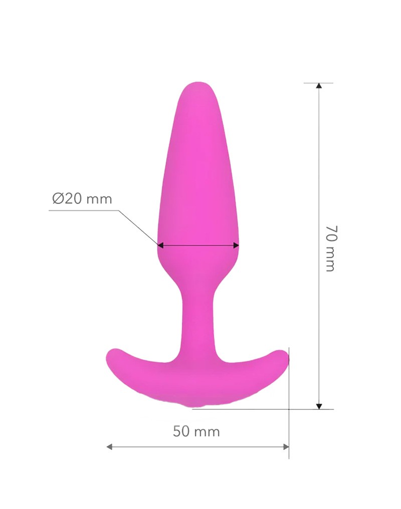 G-Vibe - G-plug - Vibrerende Buttplug - XS - Roze-Erotiekvoordeel.nl