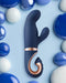 G Vibe - Gentley - Rabbit Vibrator - G-Spot en Clitoris Stimulatie - Siliconen - Blauw/Goud-Laced-up.nl