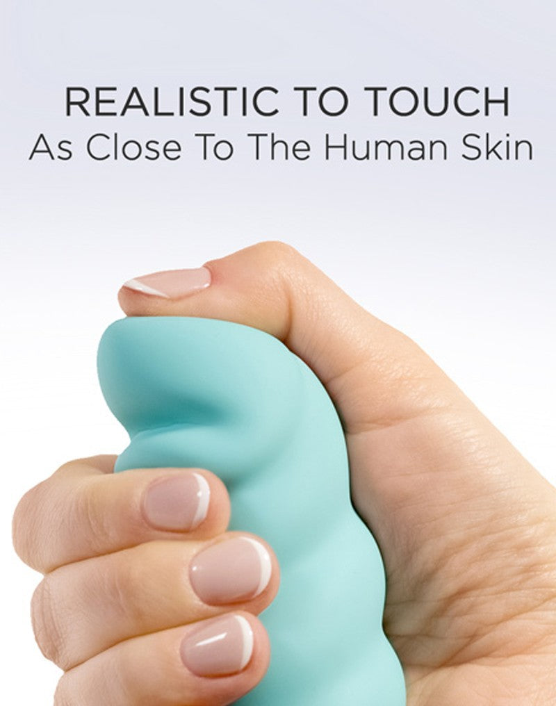G-Vibe - Gjack2 - Geribbelde Bioskin Vibrator - Zwart-Laced-up.nl